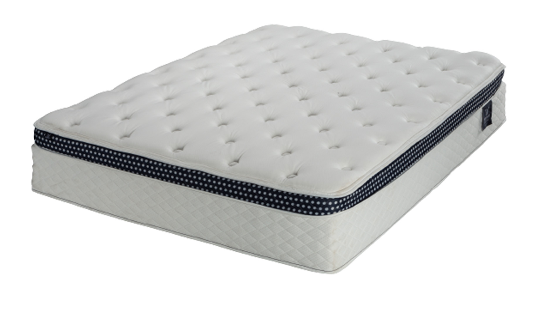 Best mattress: The WinkBed mattress shown with a Euro-pillow top