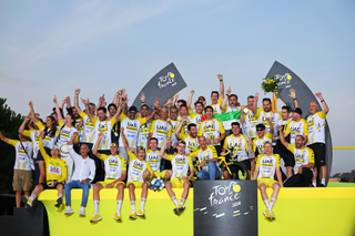 UAE Team Emirates win the 2024 Tour de France