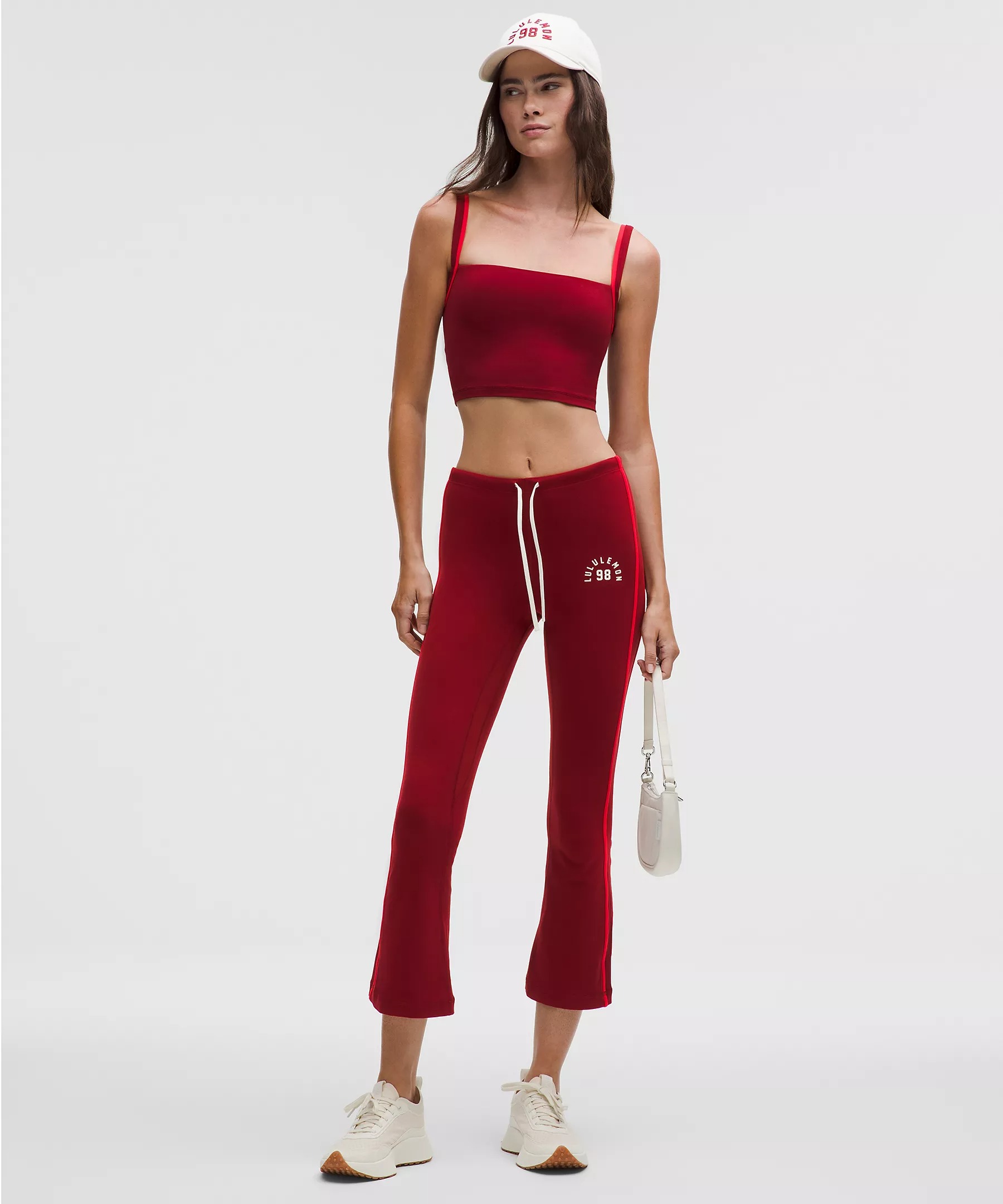 Lululemon, Nulu Sporty Trim Mid-Rise Flared Pant