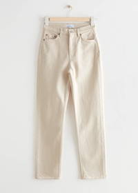 Favorite Cut Cropped Jeans in Ecru, Were £65, Now £52 | &amp; Other Stories