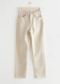 Favorite Cut Cropped Jeans in Ecru, Were £65, Now £52 | &amp; Other Stories