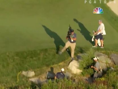 marc leishman nutmegs cameraman