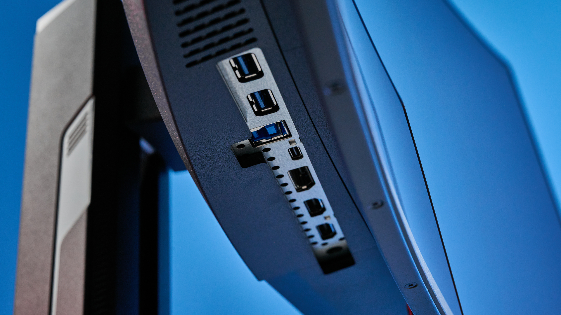 An MSI MPG 341CQR QD-OLED X36 gaming monitor in black