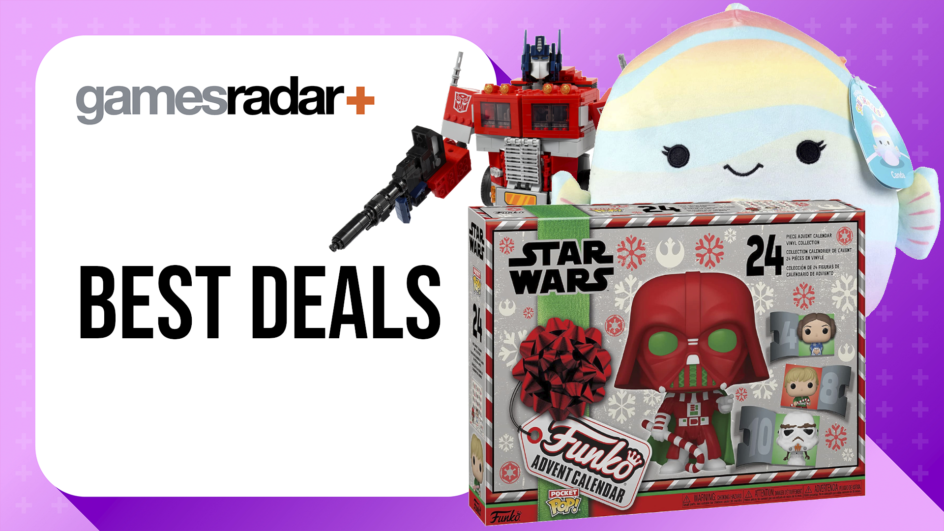 Ofertas De Juguetes Cyber ​​​​Monday Con Squishmallow, Lego Optimus Prime Y El Calendario De Adviento Funko Star Wars 2022