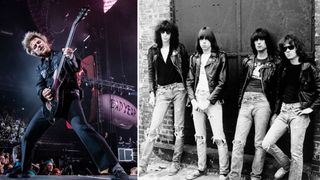 Billie Joe Armstrong and the Ramones