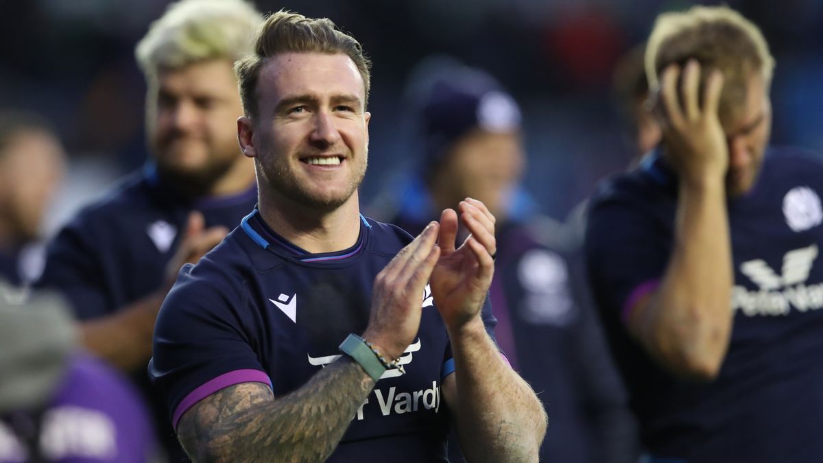 Stuart Hogg of Scotland rugby team