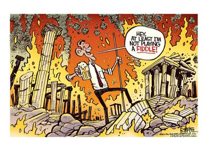 Obama cartoon politics foreign policy