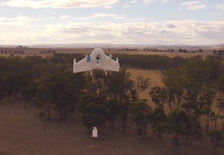google delivery drone
