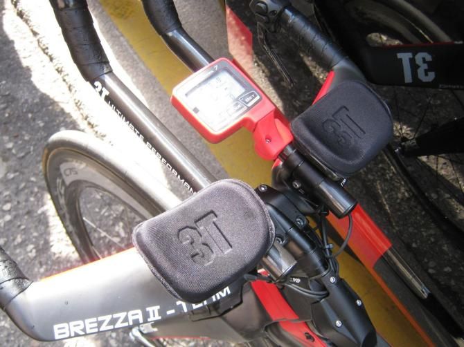 Sebastian Lander's 3T cockpit on his BMC time trial bike