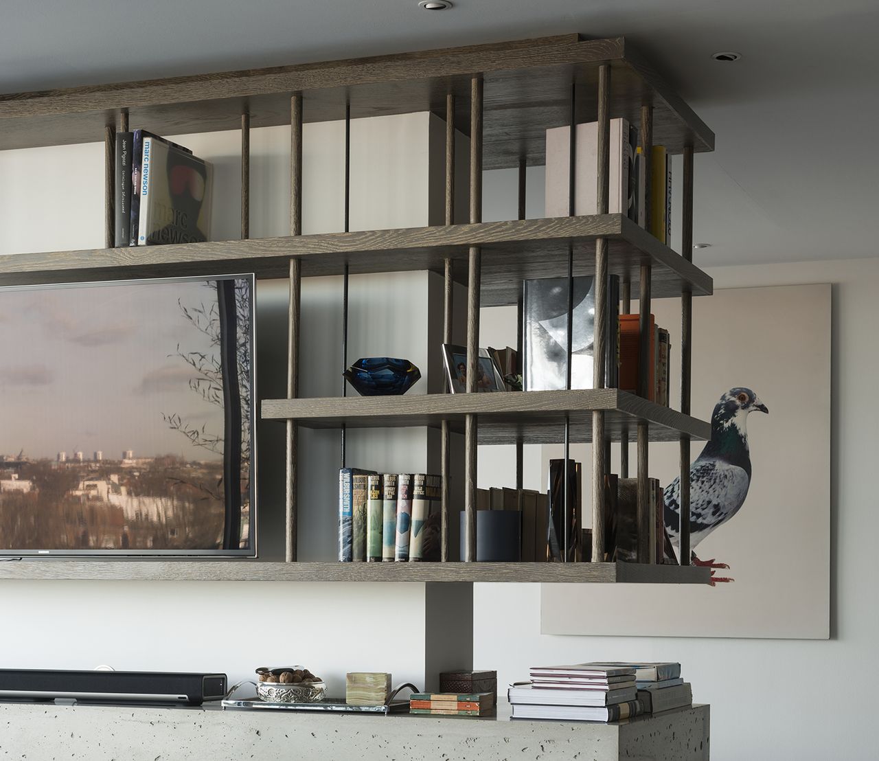 floating book shelves