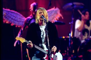 Nirvana, live onstage in 1993