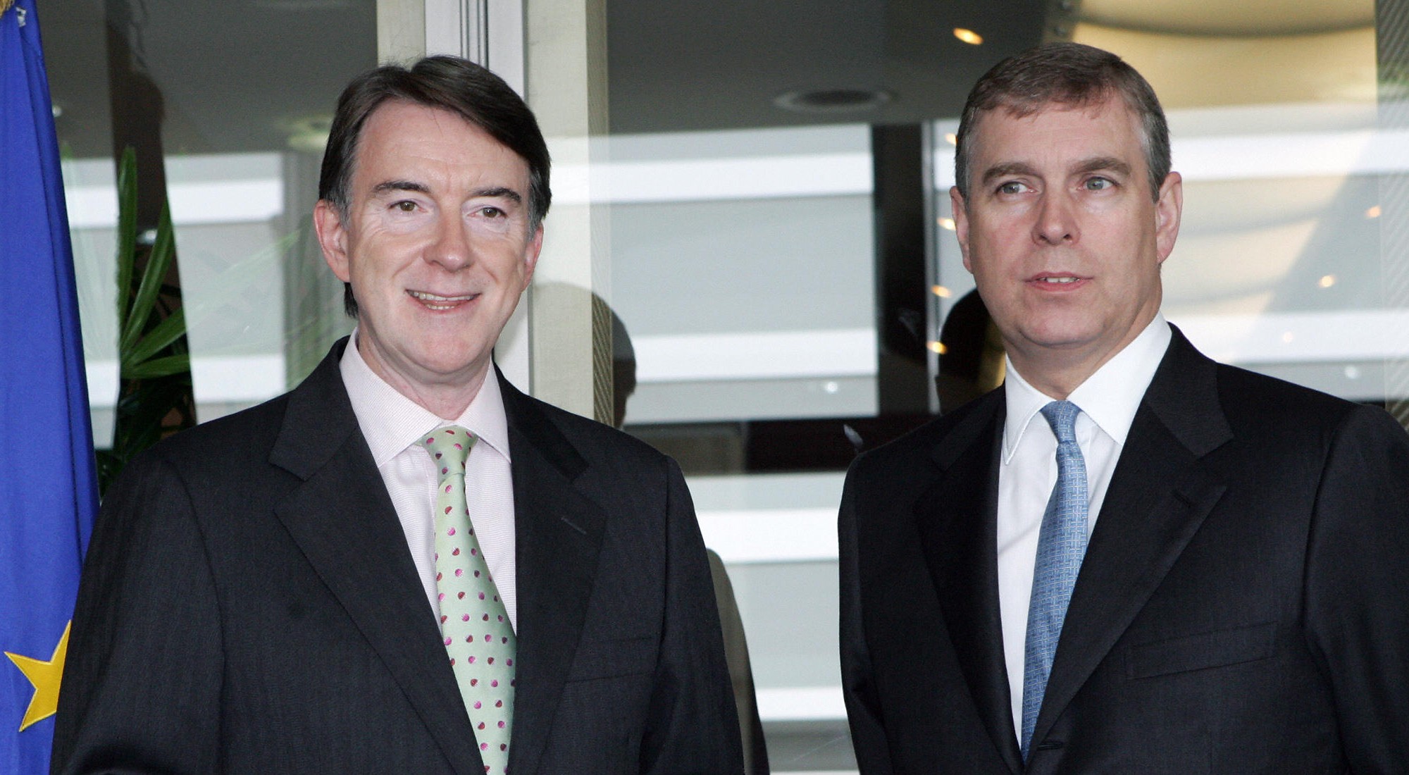 Peter Mandelson and Prince Andrew