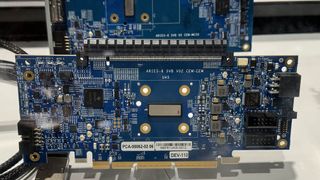 Astera Labs has begun showcasing and sampling its new Aries 6 PCIe retimer boards to be used in AI hardware