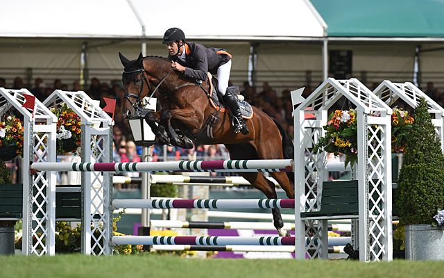 Burghley final results Chris Burton