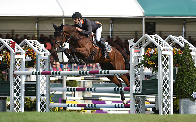 Burghley final results Chris Burton