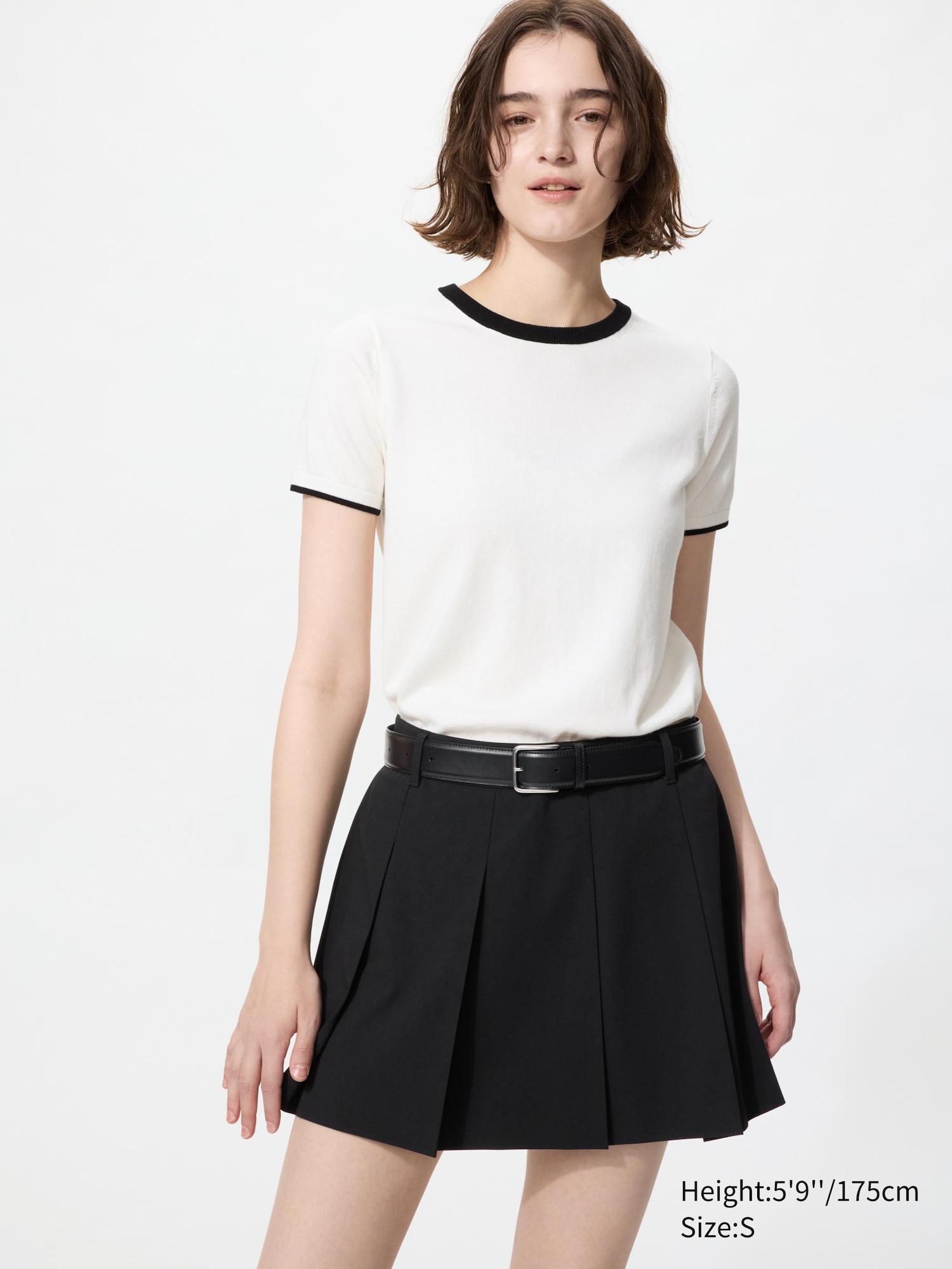Pleated Skort