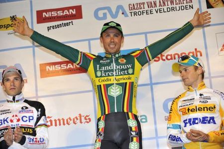 For the eighth time, Sven Nys is the king of the Koppenbergcross.