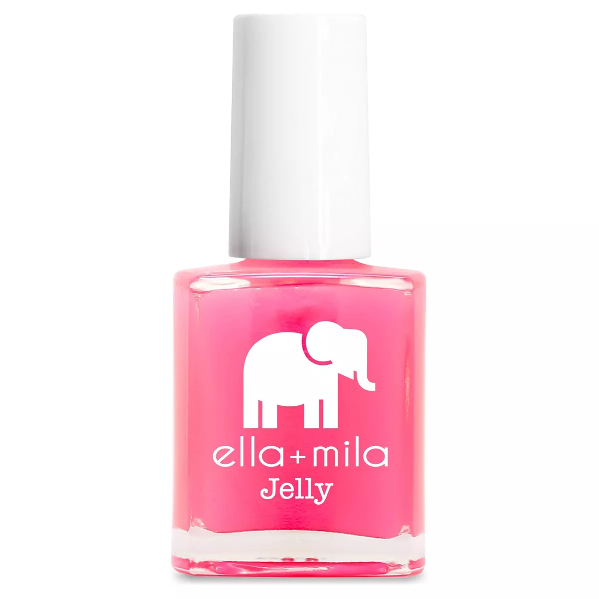 Ella+mila Jelly Nail Polish - Pink Sand Beach - 0.45 Fl Oz