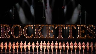 The Rockettes performing during Christmas in New York