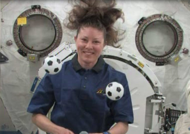 World Cup Mania Reaches Astronauts in Space