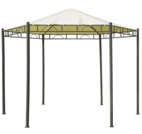 Charles Bentley Hexagonal Art Steel Gazebo | Was £139.99, now £109.99 at Robert Dyas