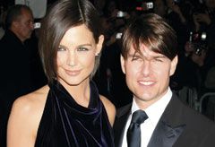 Tom Cruise and Katie Holmes