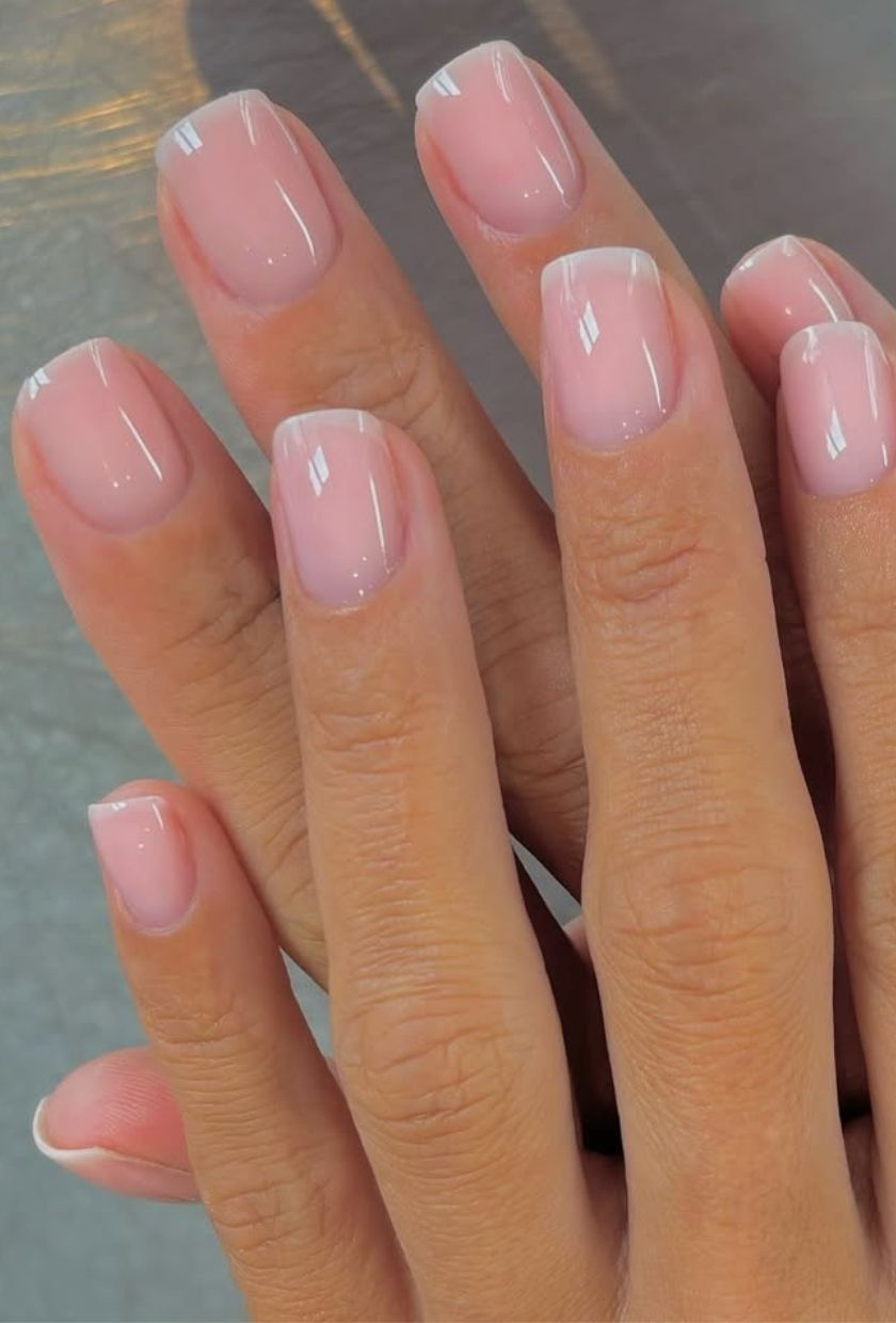 Soft French Nails Trend