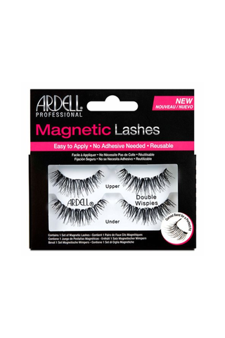 A set of Ardell fake eyelashes against a white background.