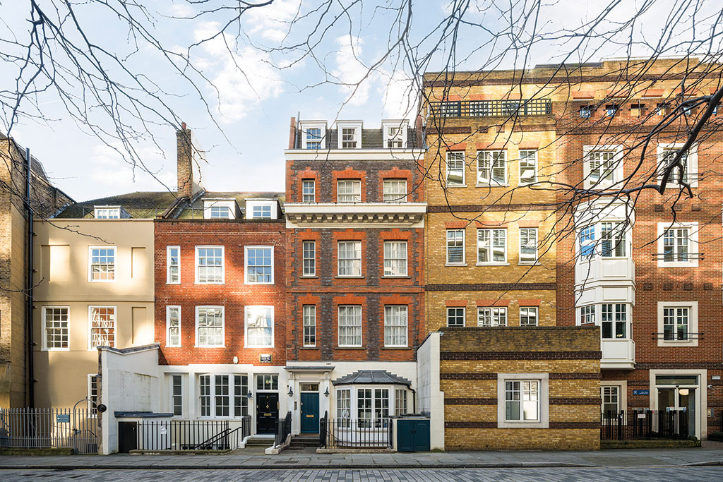 Pemberton Row, City of London.