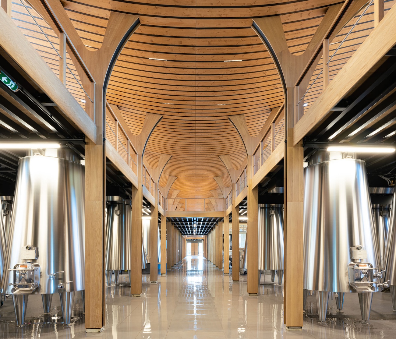 Vat room at Ch&amp;acirc;teau Cantemerle