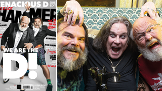 The latest issue of Metal Hammer magazine, and Tenacious D with Ozzy 