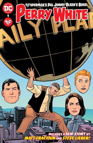 Superman’s Pal Jimmy Olsen’s Boss Perry White #1 cover by Steve Lieber and Nathan Fairbairn