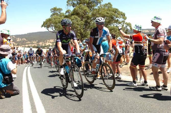 Graeme Brown (Blanco Pro Cycling) at the Tour Down Under.