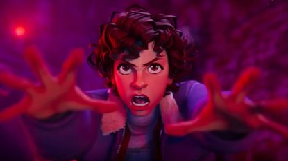 Eleven in Stranger Things: Tales From '85