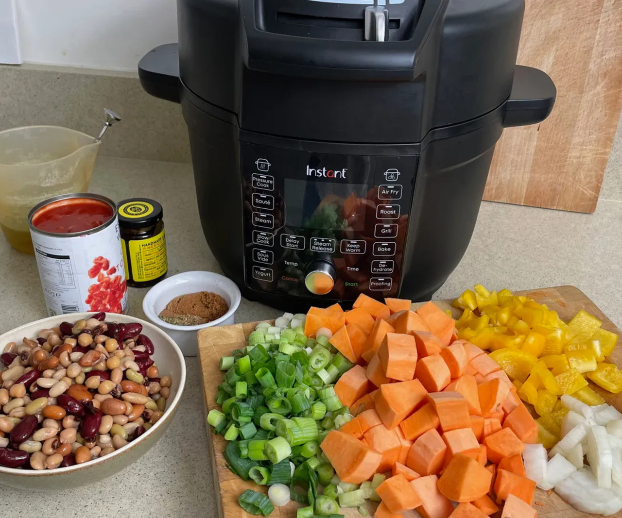 Instant Pot Duo Crisp with Ultimate Lid in the test kitchen