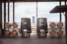 Eiffel Tower winery installation