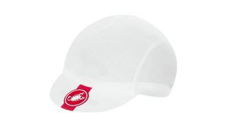 Best Indoor Cycling Clothing: Castelli AC Cycling cap in white
