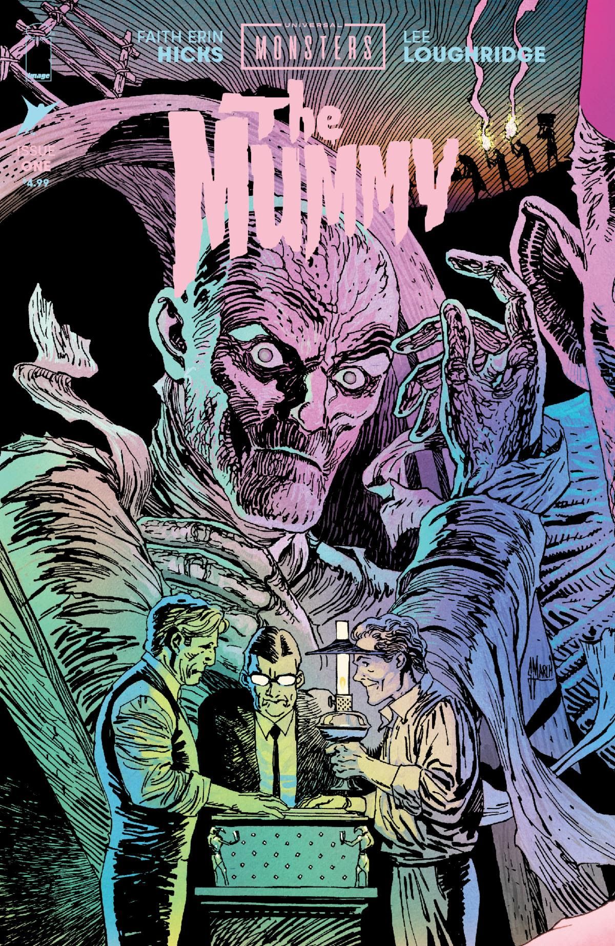 Covers from Universal Monsters: The Mummy #1