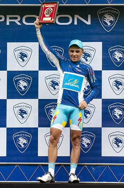 Despite Guardini's stage wins Astana's Valentin Iglinskiy still holds onto a six point lead in the Proton Sprint Points championship.