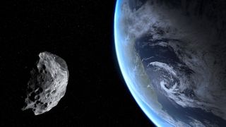 Asteroid illustration 