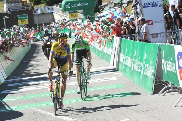 Roman Kreuziger (Tinkoff-Saxo) finished a close second and gained some second on Martin