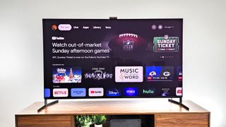 Sony Bravia XR A95L QD-OLED TV in living room