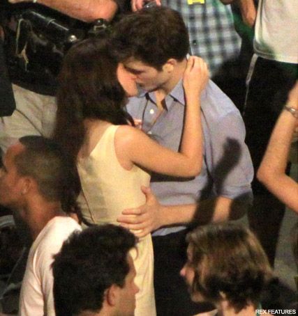 Robert Pattinson and Kristen Stewart - Robert Pattinson - Kristen Stewart - Breaking Dawn - Breaking Dawn Pics - Breaking Dawn Twilight - Breaking Dawn Filming - Twilight - Celebrity News - Marie Claire