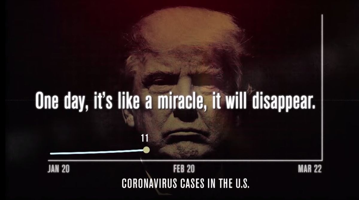 Donald trump 2025 covid hoax quote