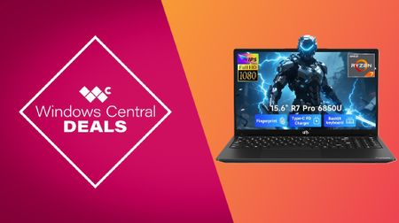 Windows Central Deals header for the the Nimo 15.6" FHD Business Laptop