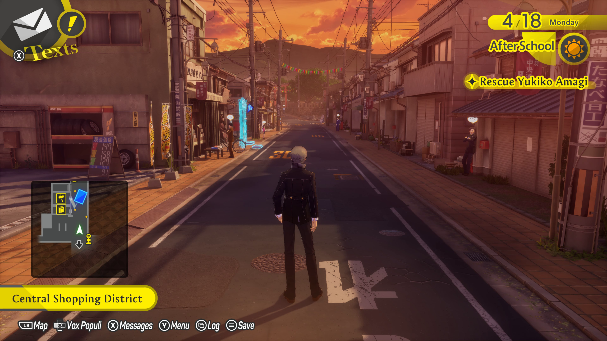 Promotional screenshot de Persona 4 Revival en Gamescom 2026