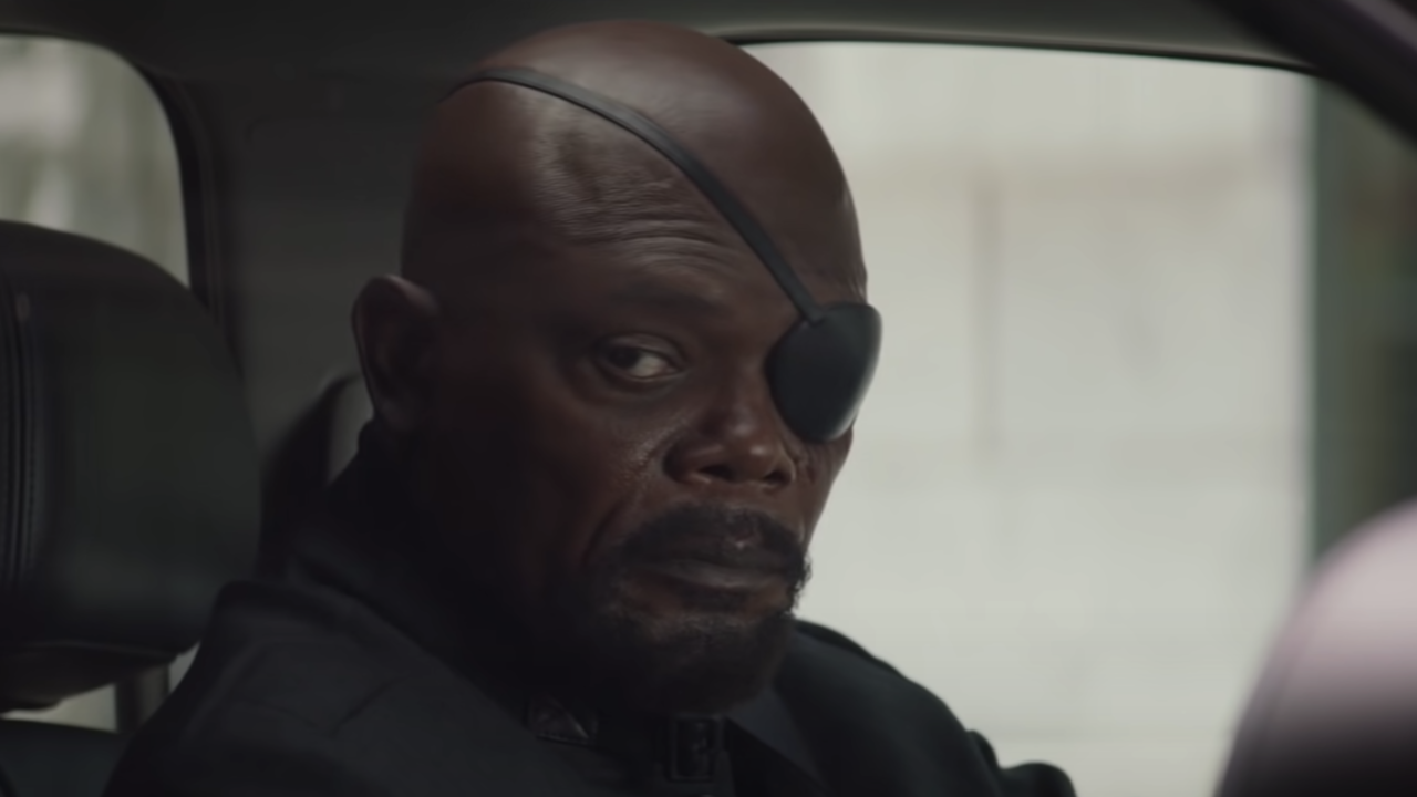samuel l jackson as nick fury in captain america the winter soldier