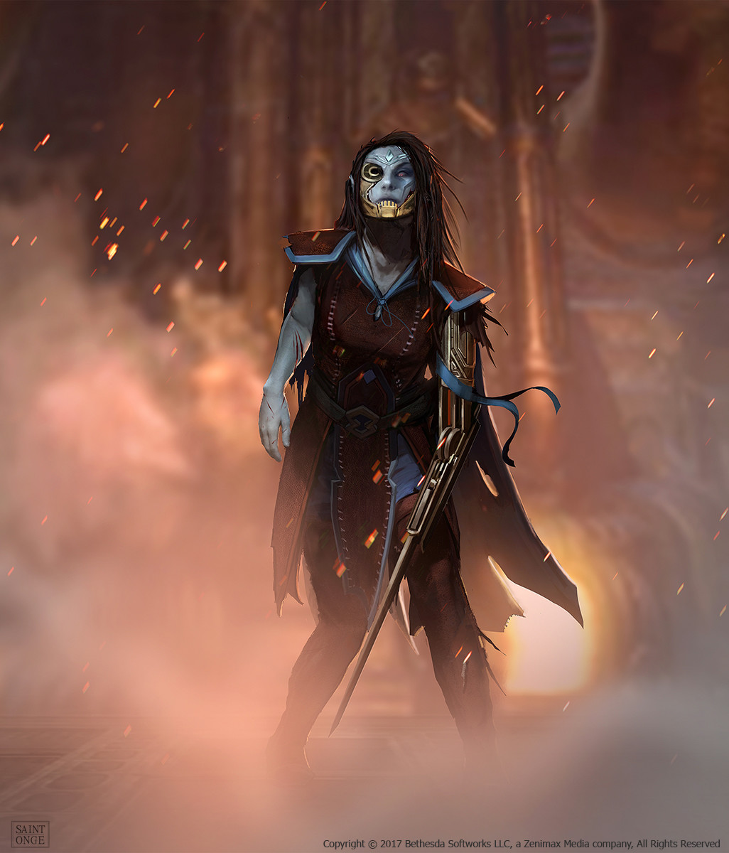 With each expansion the art of The Elder Scrolls Legends has grown weirder and better