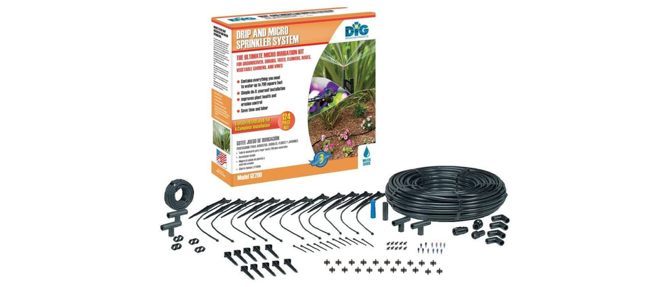 DIG GE200 Drip and Micro Sprinkler Kit mini review | Top Ten Reviews