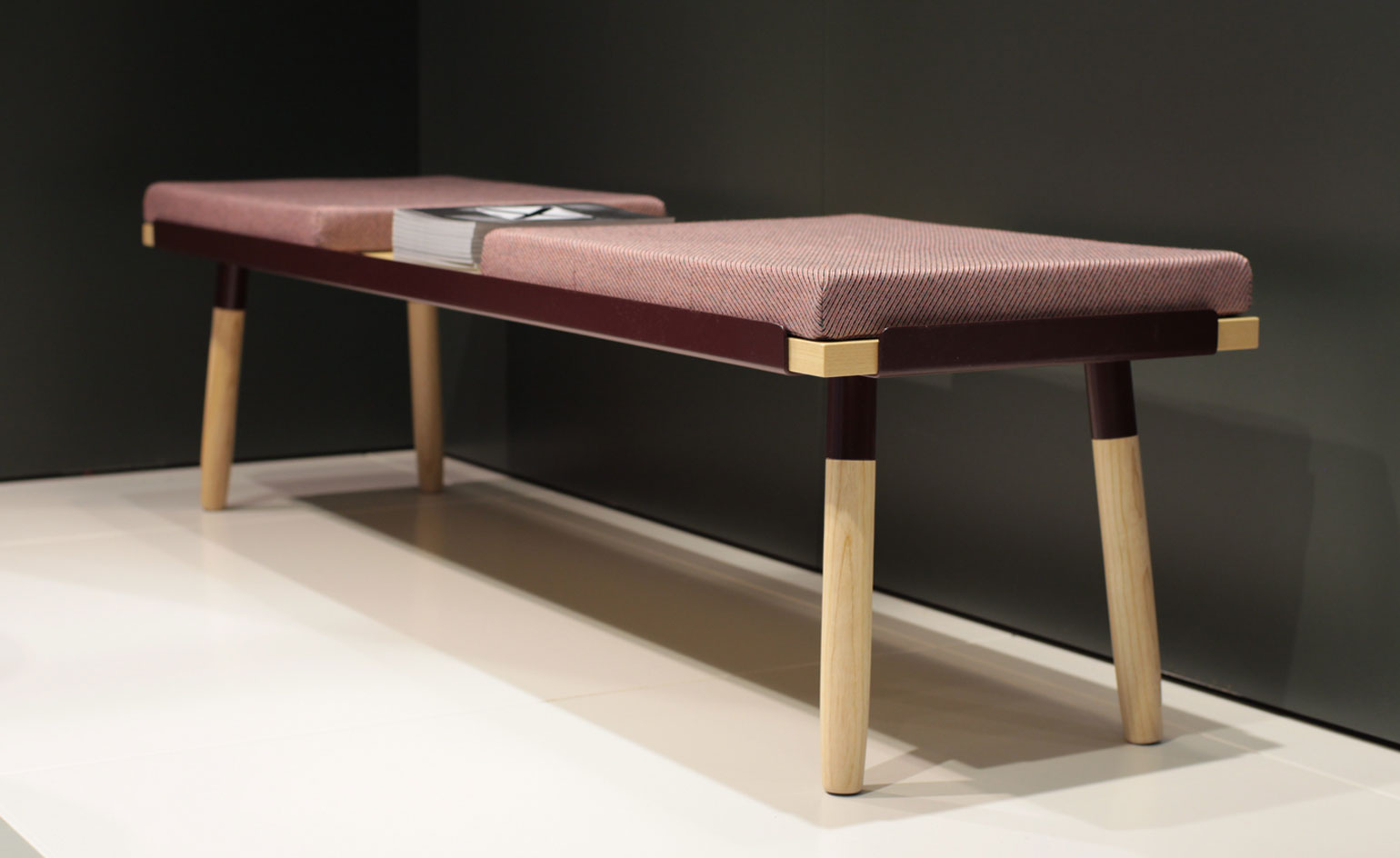 Wooden bench